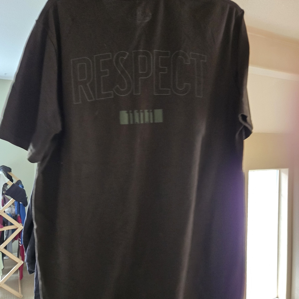 Under Armour Project Rock Men's Short Sleeve Tee - Olive Green - Picture 2 of 2